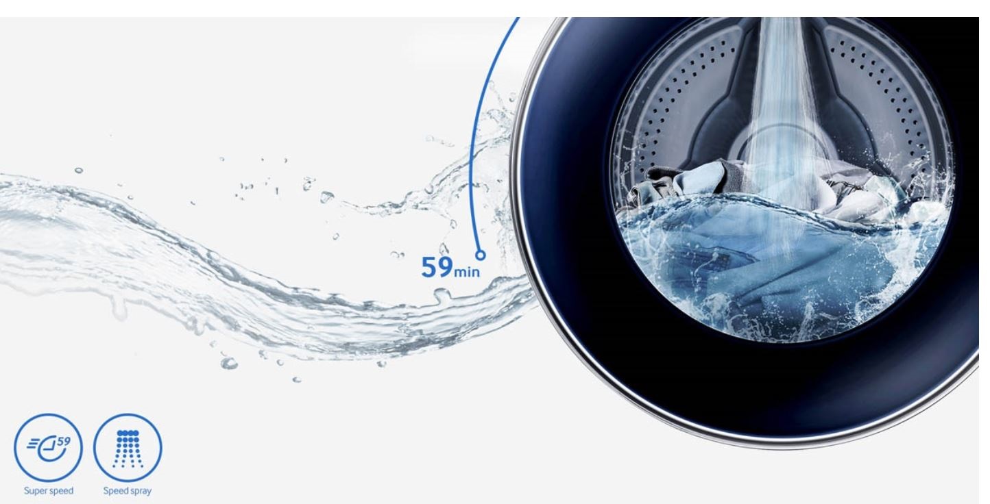 Práčky so sušičkou a sety spotrebičov Samsung